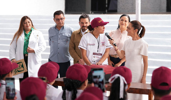 “Ustedes son el Gobierno en la casa de un adulto mayor”: Presidenta Claudia Sheinbaum encabeza asamblea de Salud Casa por Casa en Jalisco