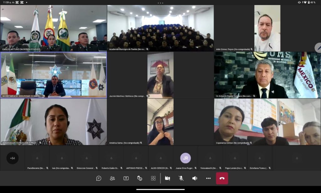 Participa SSC durante dos días en Simposio Internacional de Seguridad Ciudadana