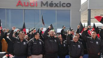 Sindicato de Audi emplaza a huelga por aumento salarial del 10%.