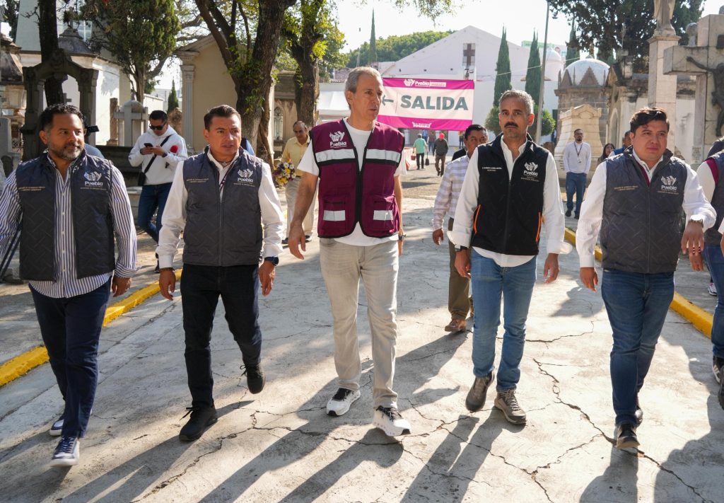 Arranca Gobierno de la Ciudad operativo por el Día de las Madres en Panteón Municipal
