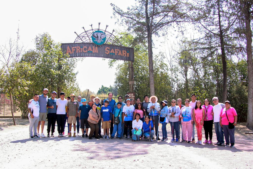 IMDP y Africam Safari ofrecen recorrido sensorial a deportistas con discapacidad visual