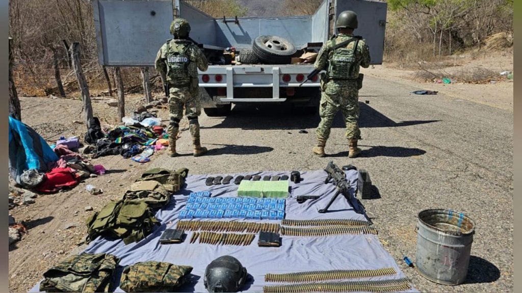 Ataque a convoy militar deja tres militares heridos en Culiacán