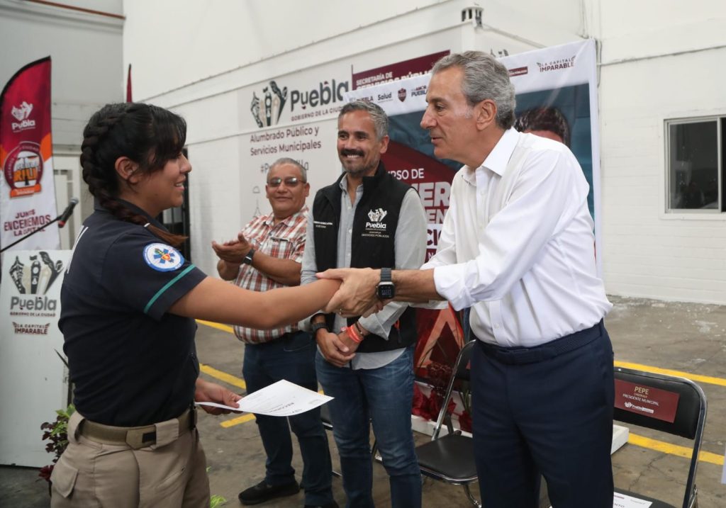 Encabeza Pepe Chedraui Curso de Primer Respondiente a personal de Servicios Públicos