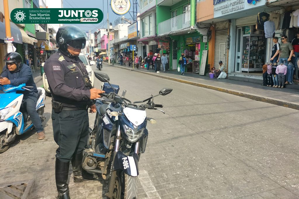 GOBIERNO MUNICIPAL IMPLEMENTA ACCIONES PARA MEJORAR MOVILIDAD EN TEXMELUCAN