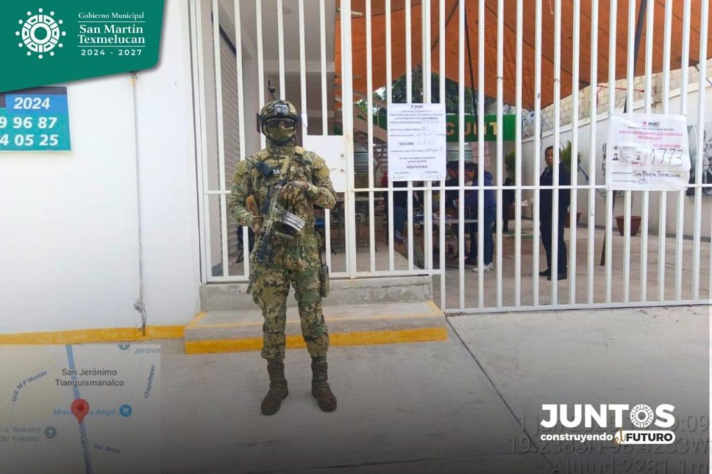 En San Martín Texmelucan se desarrollaron elecciones con orden y en paz