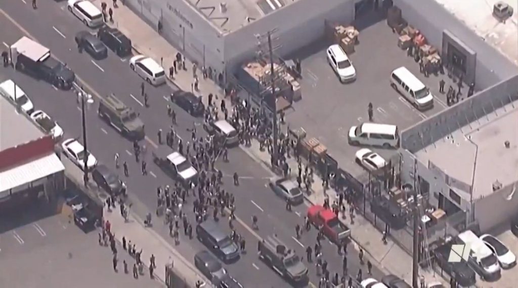 ICE arresta al menos a 44 personas en Los Ángeles por infracciones de migración