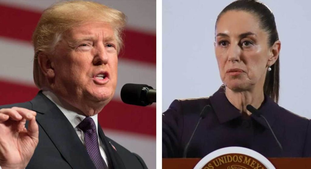 Sheinbaum y Trump coinciden en trabajar juntos y buscar acuerdos