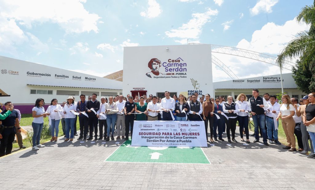 Seguridad para las mujeres, gobernador Armenta inaugura Casa Carmen Serdán número 18