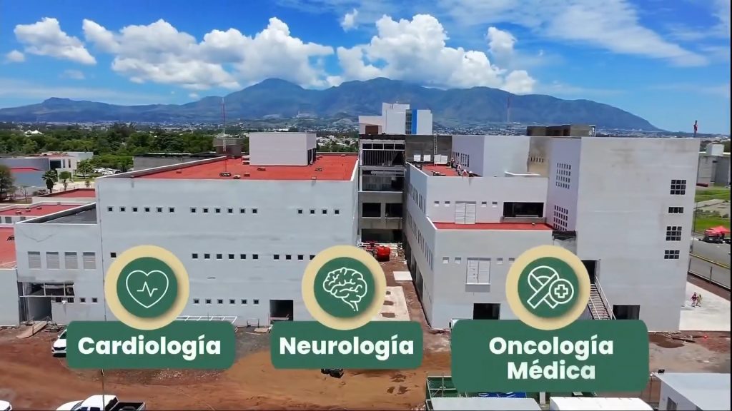 Presidenta supervisa el Hospital de Alta Especialidad del IMSS Bienestar que beneficiará a más de 670 mil personas en Nayarit