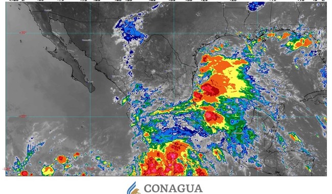 Se formaron las tormentas tropicales Flossie en el océano Pacífico y Barry en el Atlántico