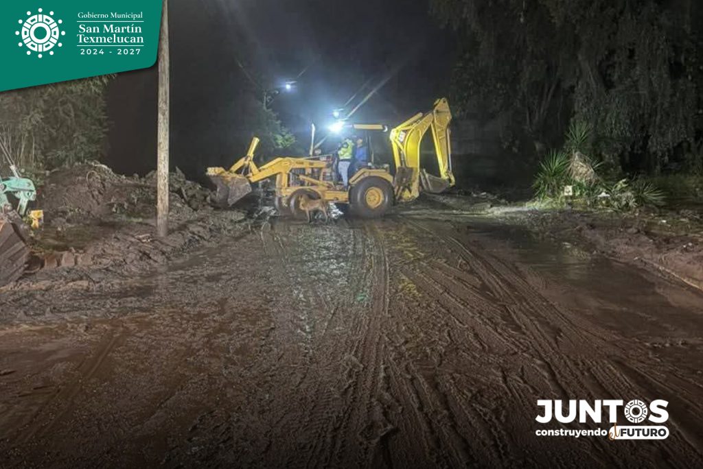 Gobierno de Texmelucan atiende a damnificados por desbordamiento de ríos en San Rafael Tlanalapan