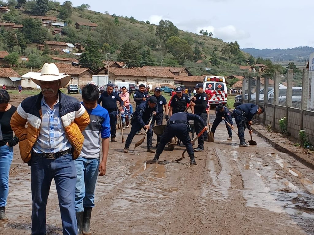 CNPC Desplegó misión ECO en Puebla, para fortalecer acciones tras los efectos de lluvias intensas