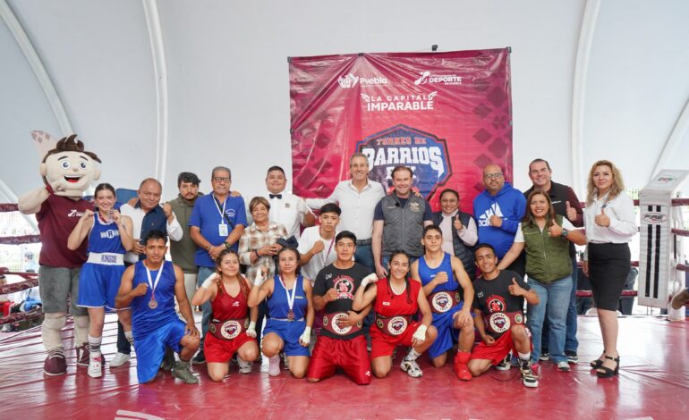 Concluye con éxito el IMDP el Torneo de Barrios de Box 2025