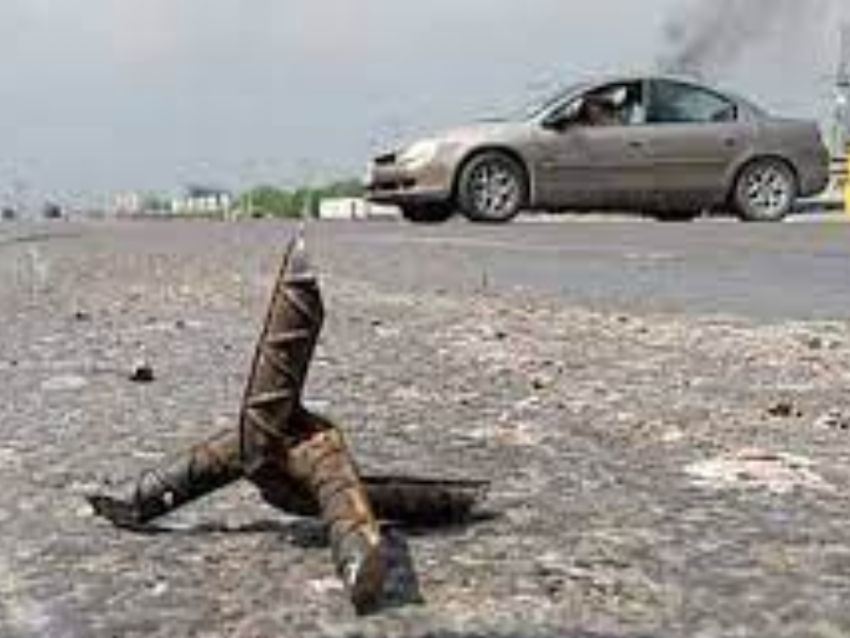 Buscan castigar con cárcel el uso de ponchallantas