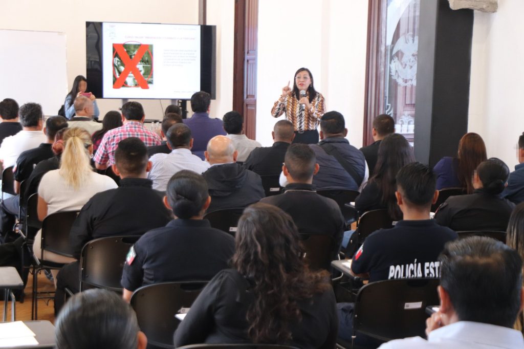 Inicia capacitación a agentes policiales para erradicar la tortura y proteger los Derechos Humanos en Puebla