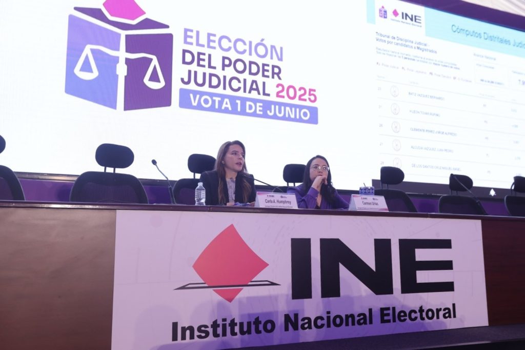 Fiscaliza INE a siete mil 773 candidaturas que contendieron a nivel federal y local en la primera elección del Poder Judicial 
