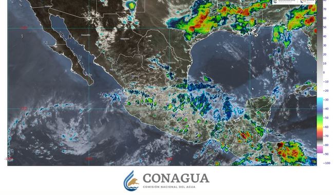 La tormenta tropical Dalila genera rachas de 50 a 70 km/h y oleaje de 2.5 a 3.5 metros en costas de Jalisco y Colima