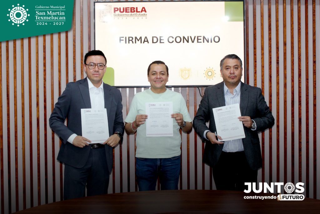 Gobierno de Texmelucan firma convenio de mejora regulatoria con la subsecretaría de transformación digital