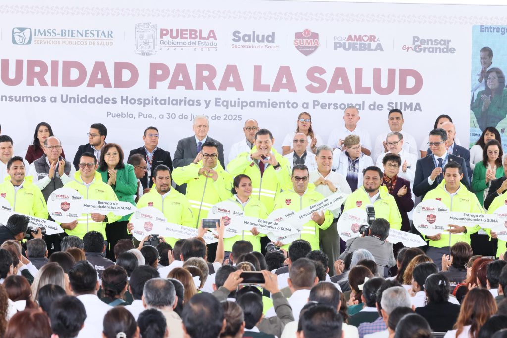 Seguridad para la Salud y la Vida con el Gobierno de Puebla
