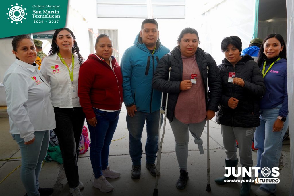 Personas con discapacidad reciben credencialización en Texmelucan gracias al apoyo del Gobierno del Estado