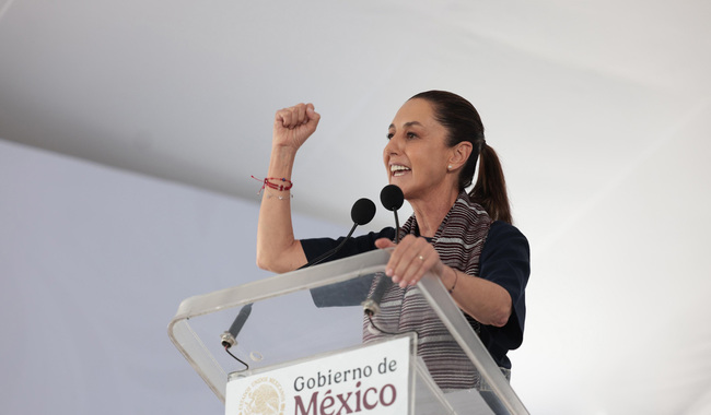 Vamos a defender dignamente a las y los mexicanos: Presidenta sobre reunión con el presidente de EUA en el G7