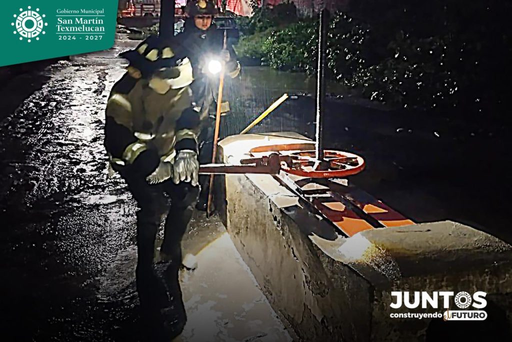 Gobierno de Texmelucan mantiene acciones preventivas ante temporada de lluvias