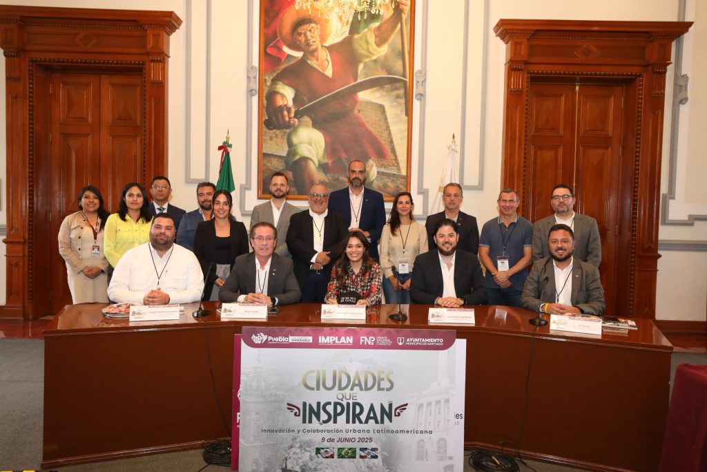 La ciudad de Puebla consolida alianzas internacionales para innovación urbana con Brasil y República Dominicana