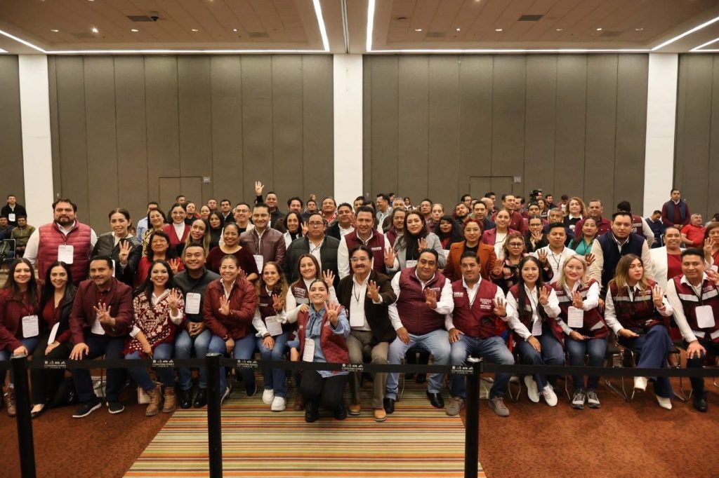 Olga Lucía Romero Garci-Crespo, presidenta de Morena confirmó que la Megacoalición continuará en 2027