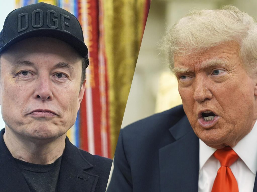 Donald Trump insistió en que Elon Musk “perdió la cabeza” y dijo que no estaba interesado en hablar con él
