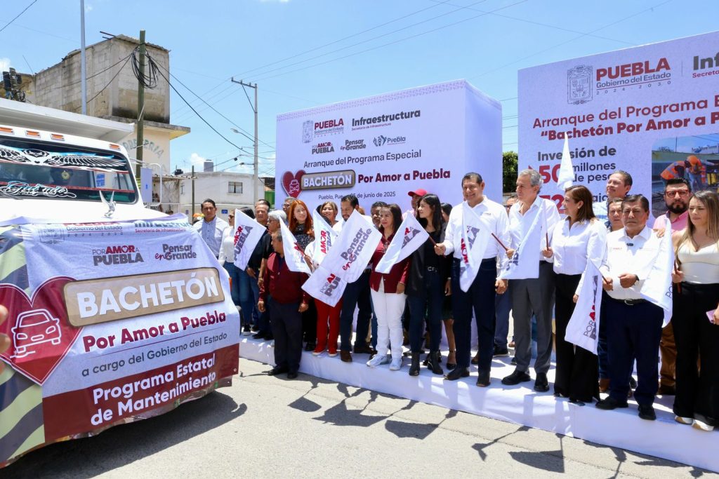 Con inversión histórica arranca Alejandro Armenta “Bachetón, Por Amor a Puebla”