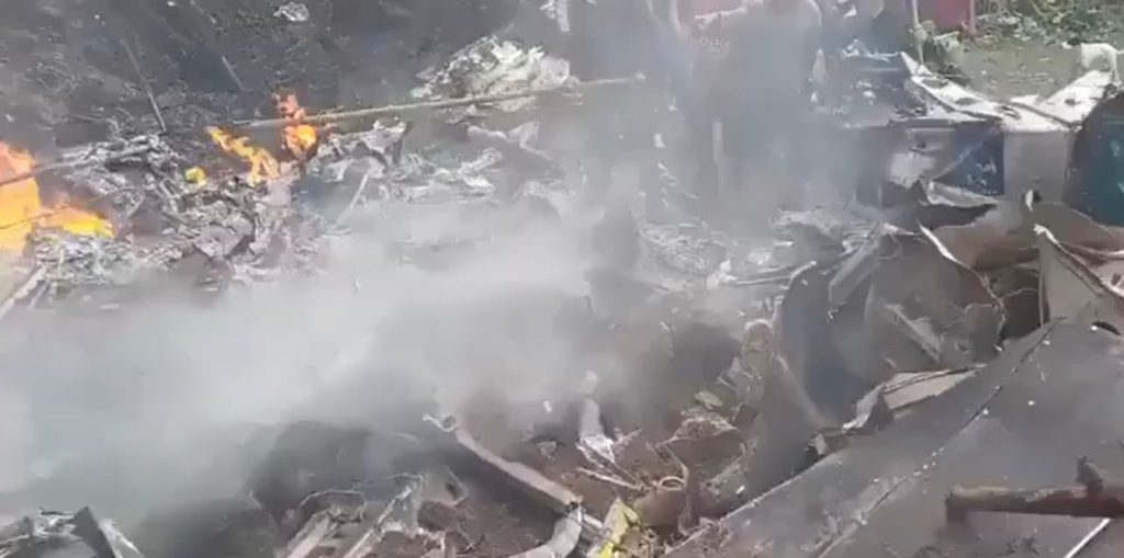 Se desploma avioneta en Chiapas, mueren tres tripulantes