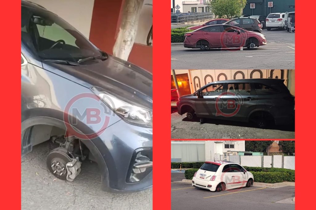 Roban 14 llantas en cuestión de horas en Puebla capital y zona metropolitana