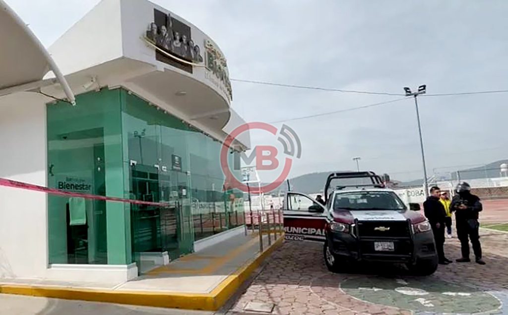 Roban cajero del Banco del Bienestar en Chachapa