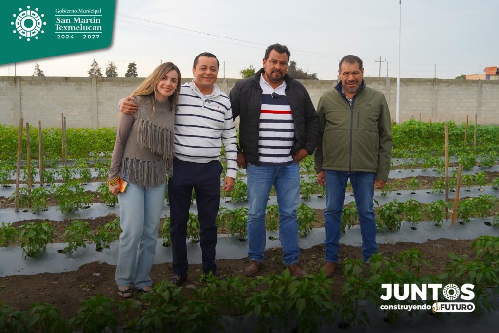 Gobierno de Texmelucan implementa huerto de traspatio para reutilizar aguas tratadas del rastro municipal