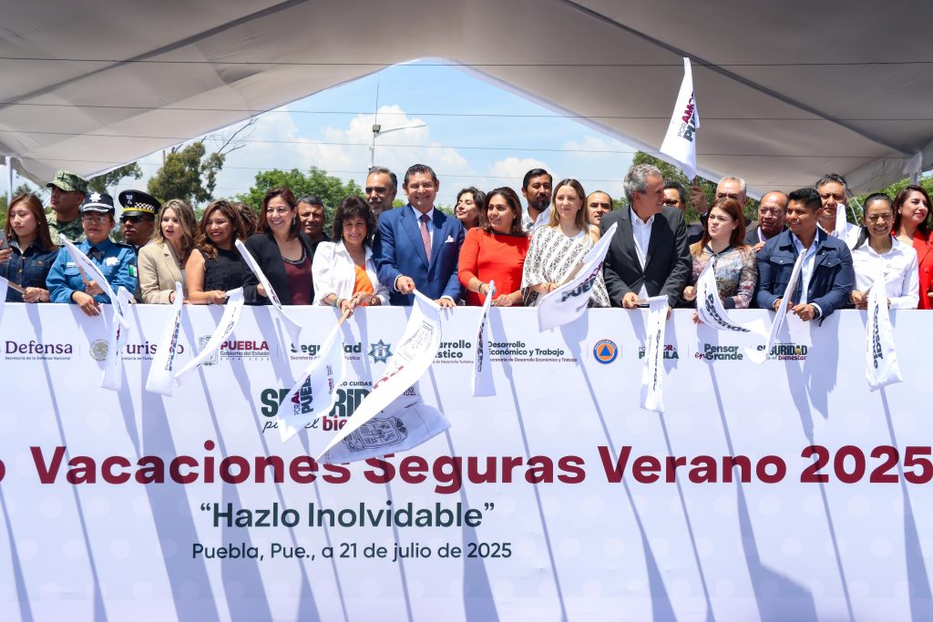 Con seguridad y bienestar, Puebla es una potencia turística: Alejandro Armenta