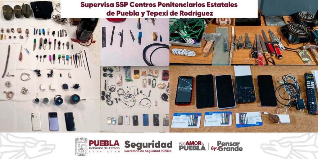 Supervisa SSP centros penitenciarios estatales de Puebla y Tepexi