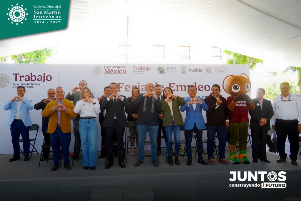 SEDETRA, SNE y Gobierno de Texmelucan organizan feria del empleo ofertando 736 vacantes