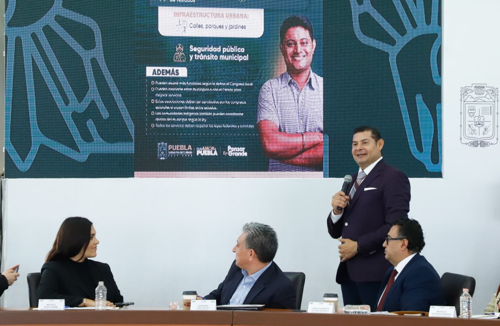 Seguridad y bienestar con uso eficiente de recursos: Gobierno de Puebla