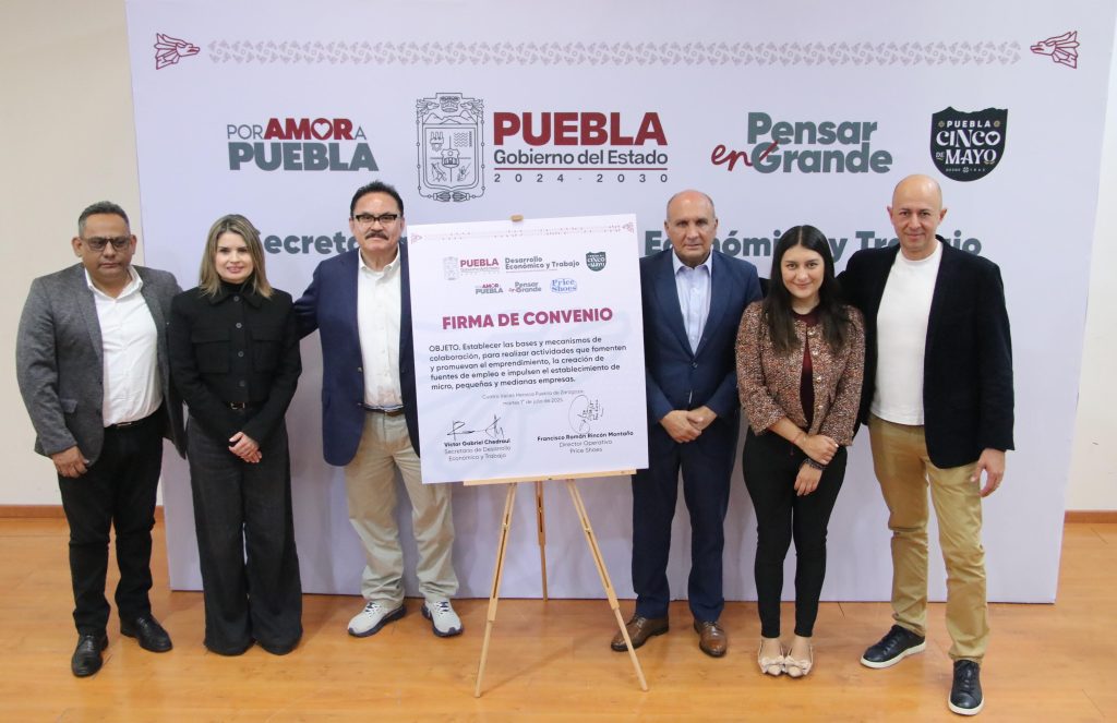 Promueve gobierno de Alejandro Armenta seguridad para empleo y emprendimientos