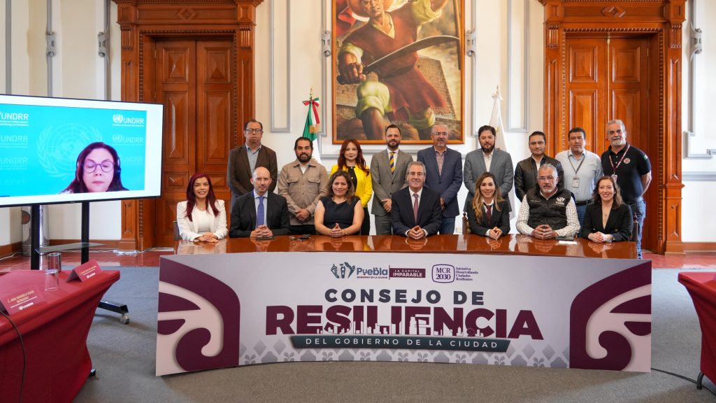 Instala la capital de Puebla el primer Consejo de Resiliencia Municipal del país