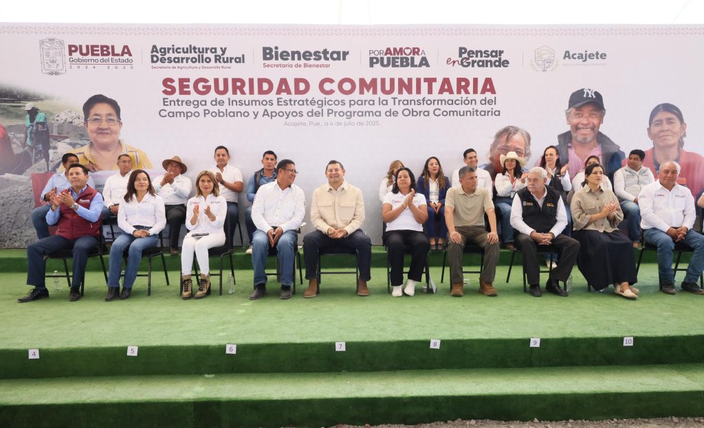 Soberanía alimentaria y seguridad, prioridad en Puebla