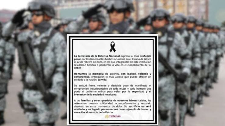 Congreso local guarda minuto de silencio por 25 agentes de la Guardia Nacional caídos en operativo contra “El Mencho”