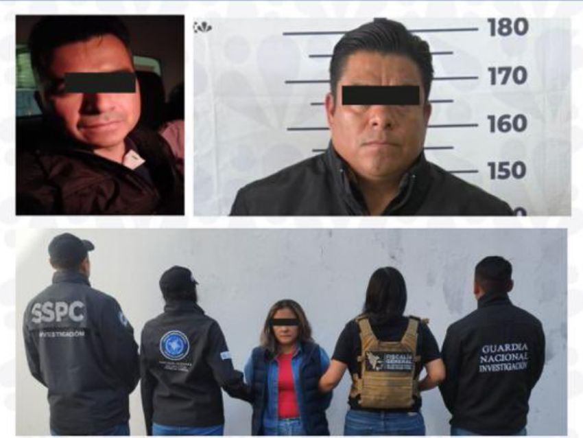 Suman cinco detenidos por el asesinato del matrimonio Tello Ruiz en Tlaxcala