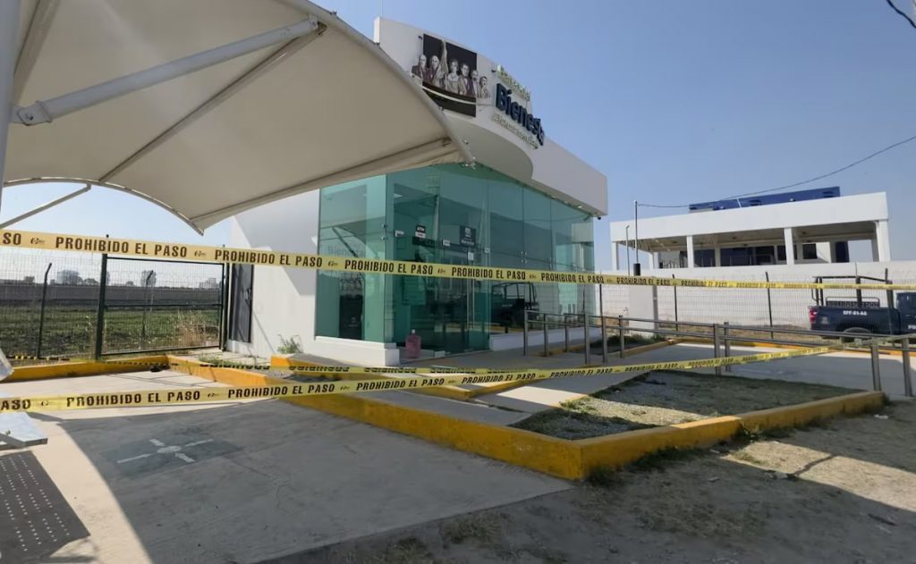 Roban un millón de pesos en sucursal del Banco del Bienestar en Tlaxcalancingo