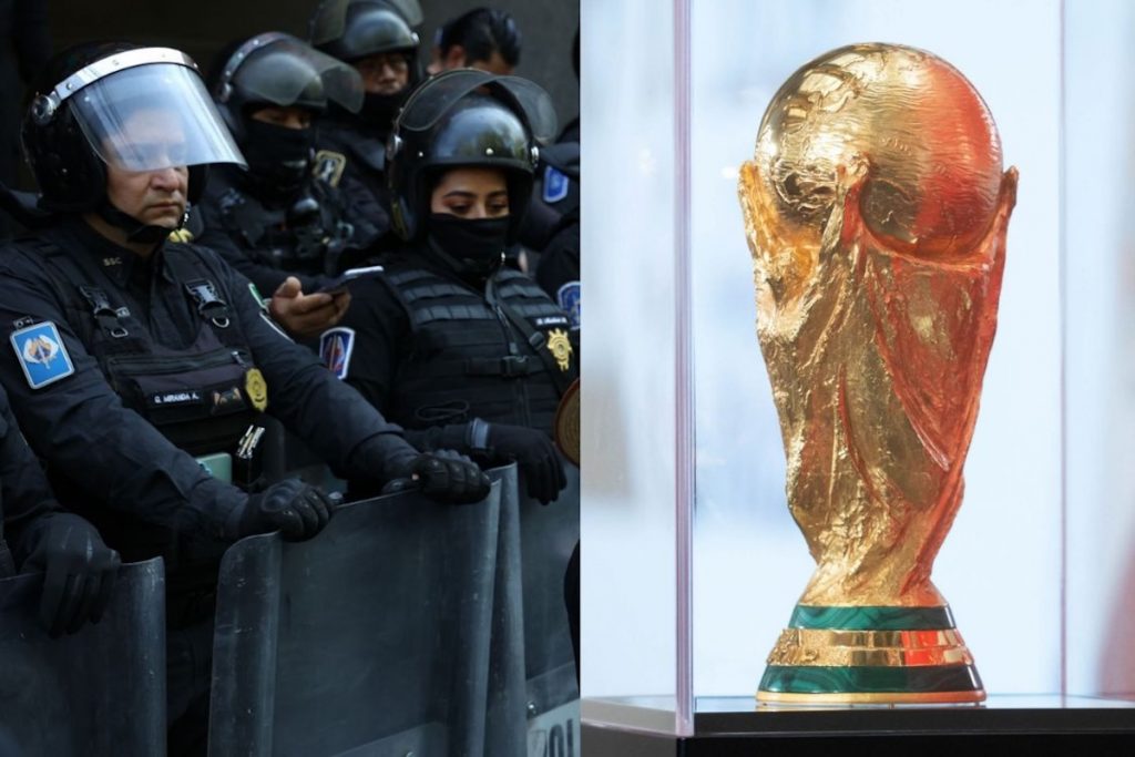 Con 200 policías resguardarán la Copa del Mundial 2026 en su visita a Puebla