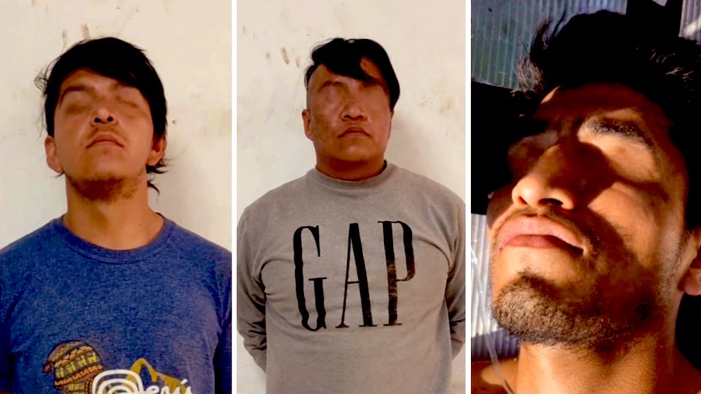 Detienen a tres presuntos integrantes de banda de robo de vehículos tras persecución en Cuautlancingo