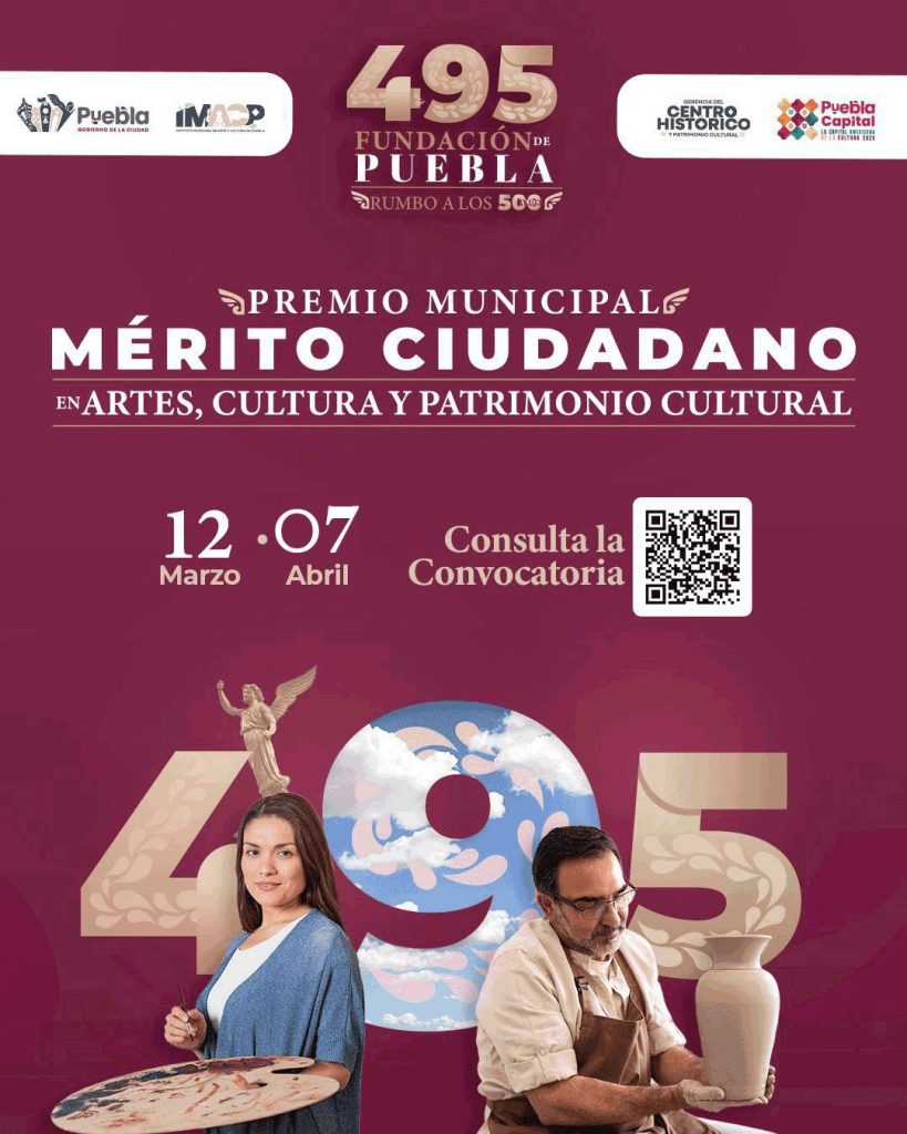 Gobierno de Pepe Chedraui invita a participar en la convocatoria al Premio Municipal al Mérito Ciudadano en Artes, Cultura y Patrimonio Cultural