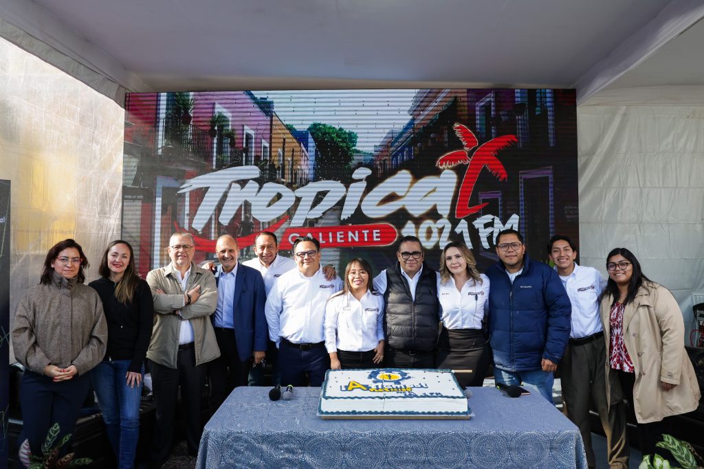 A Tiempo Noticias celebra su primer aniversario con gran fiesta en el corazón de Puebla
