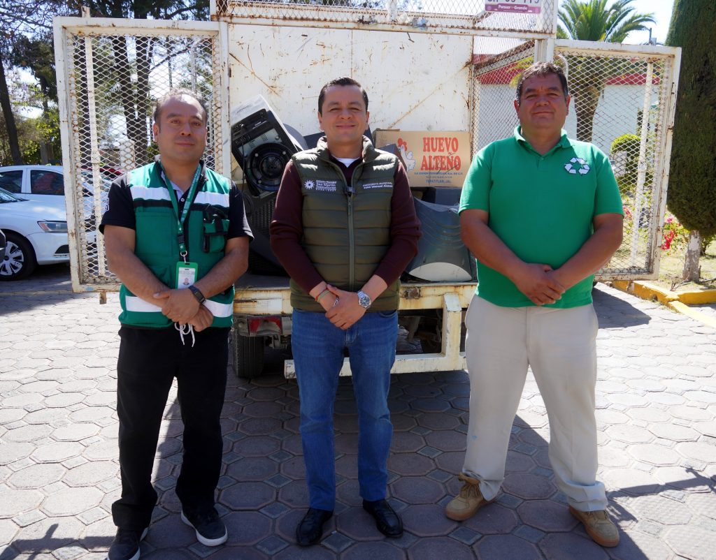 EN LA CAMPAÑA “POR UN TEXMELUCAN LIMPIO Y SOSTENIBLE” SE RECOLECTARON CASI 12 TONELADAS DE DESECHOS ELECTRÓNICOS 
