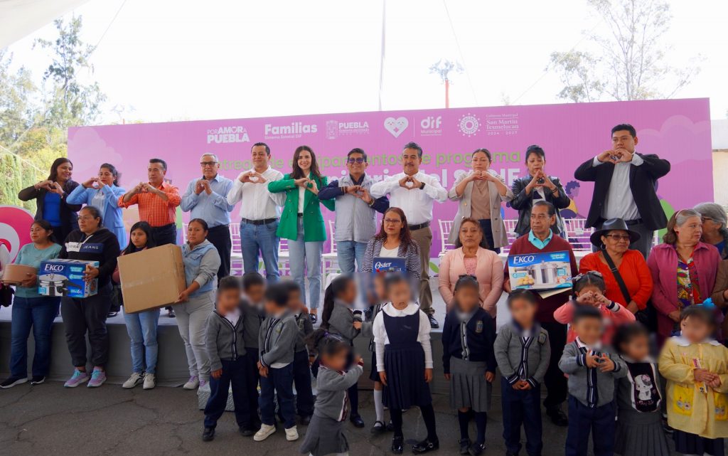 TEXMELUCAN ES SEDE DE LA ENTREGA DE EQUIPAMIENTOS DEL PROGRAMA OBRA COMUNITARIA DEL SEDIF